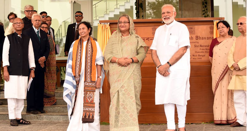শান্তিনিকেতনে বাংলাদেশ ভবন উদ্বোধন