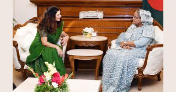 গ্রহণযোগ্য নির্বাচন অনুষ্ঠিত হবে বলে ইইউ রাষ্ট্রদূতকে আশ্বাস প্রধানমন্ত্রীর