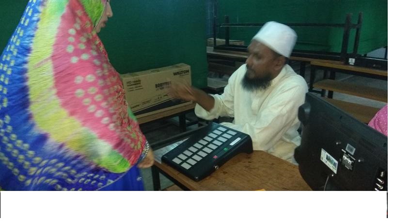 ‘ডিজিটাল যুগের স্বাদ ভোট দেওয়ার ক্ষেত্রেও পেলাম’