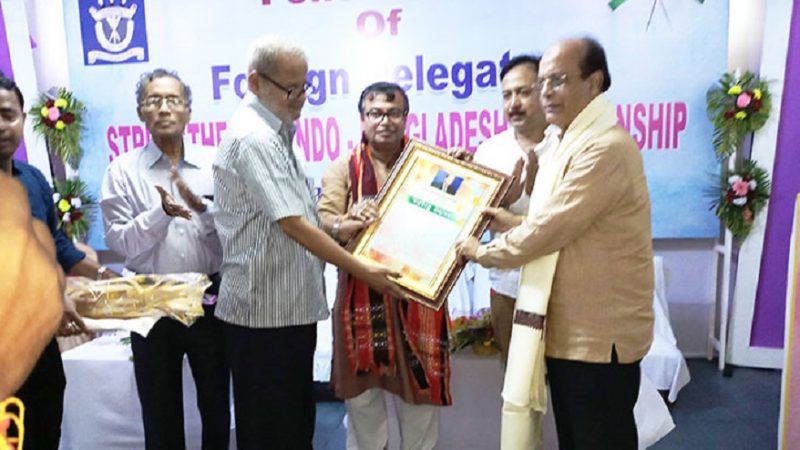 ইকবাল সোবহান চৌধুরীকে ‘ভারত বন্ধু’ সম্মাননা