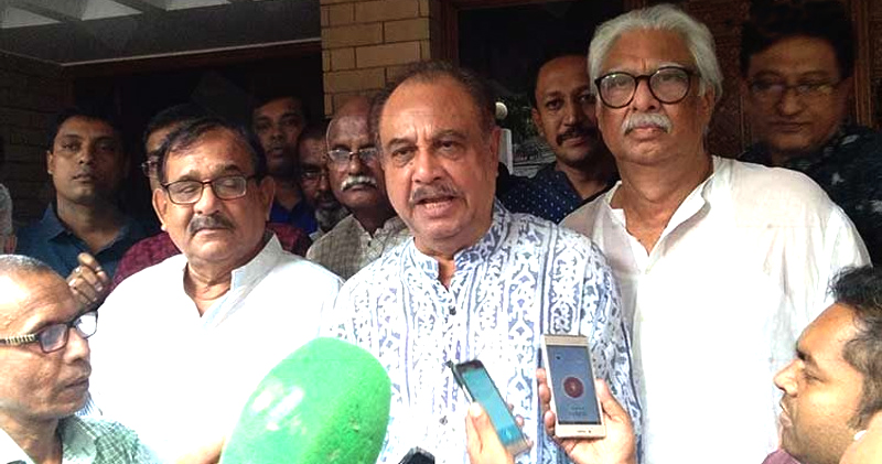 সিলেট থেকে আনুষ্ঠানিক কর্মসূচি শুরু হচ্ছে জাতীয় ঐক্যফ্রন্টের