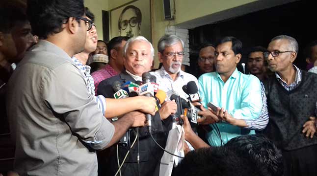 আওয়ামী লীগের সঙ্গে অর্থবহ সংলাপ চেয়ে নবগঠিত জাতীয় ঐক্যফ্রন্টের চিঠি।