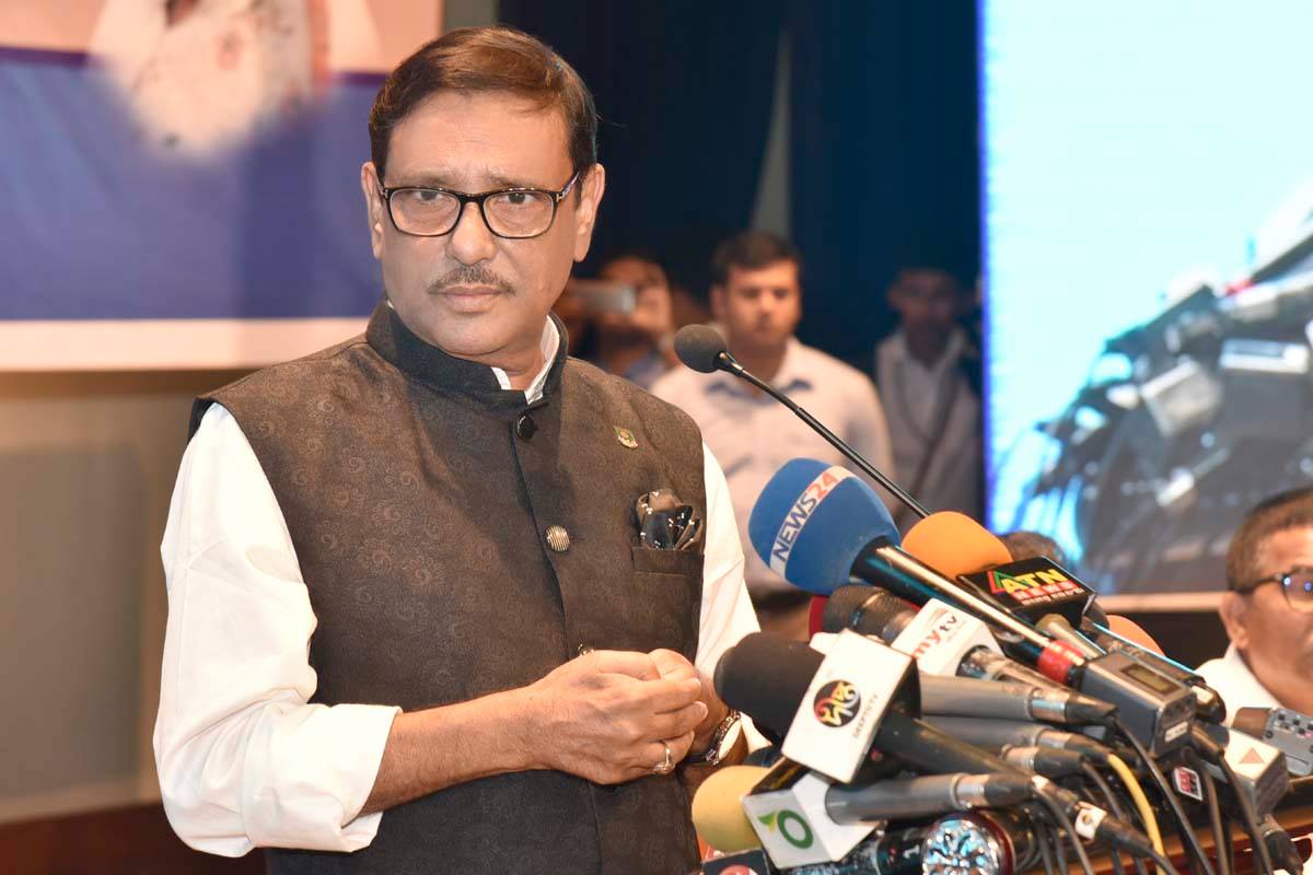 জাতীয় ঐক্য ফ্রন্ট একটি জগাখিচুড়ি দলঃ সড়ক পরিবহন ও সেতুমন্ত্রী