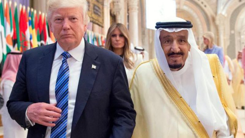 মার্কিন সামরিক বাহিনীর সহায়তা ছাড়া সৌদি বাদশাহ ‘দুই সপ্তাহ’ও তারা ক্ষমতায় টিকতে পারবেন না : ট্রাম্প