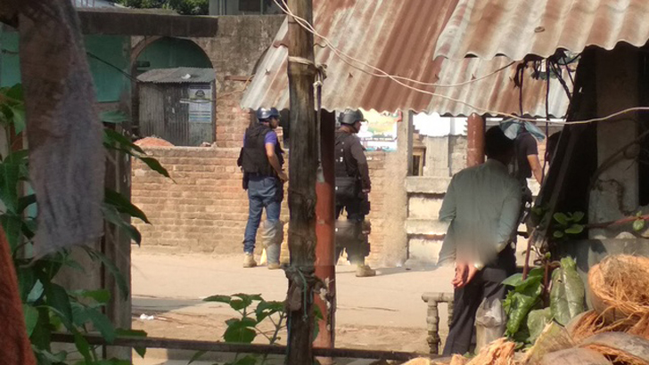 মাধবদীর জঙ্গি আস্তানা থেকে ২ নারী জঙ্গির আত্মসমর্পণ।