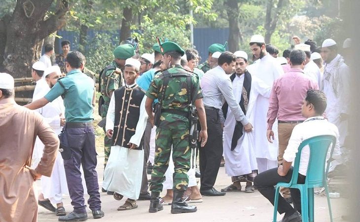 শোকরানা মাহফিলকে ঘিরে কড়া নিরাপত্তা
