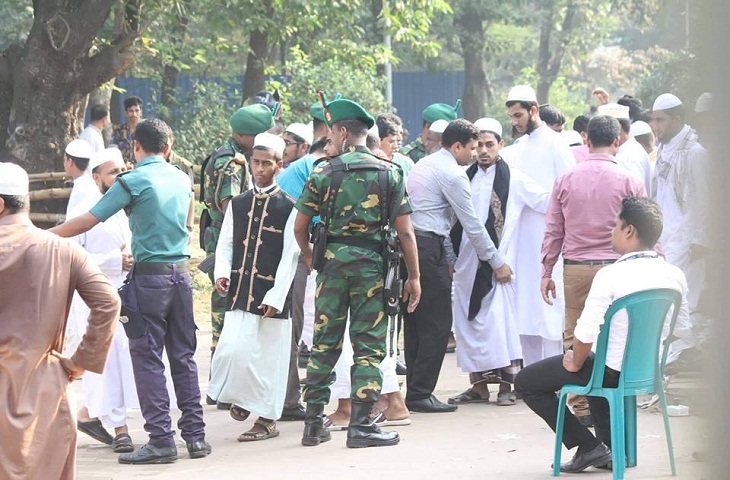 শোকরানা মাহফিলকে ঘিরে কড়া নিরাপত্তা