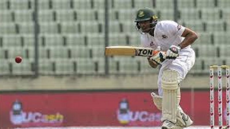 মাহমুদউল্লাহর শতকের পর ইনিংস ঘোষণা