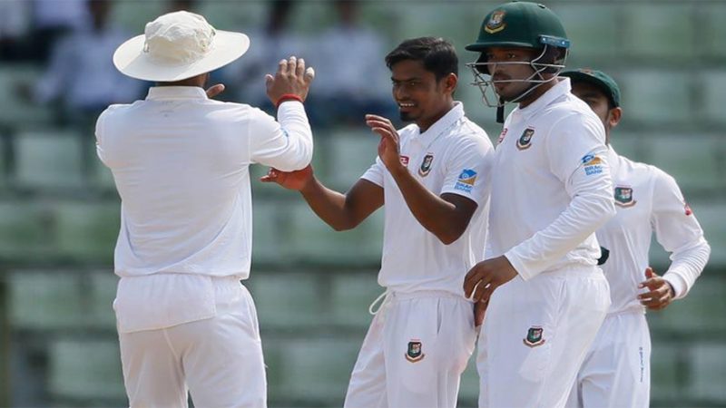 তাইজুলের ঘূর্ণিতে ২৮২ রানে শেষ জিম্বাবুয়ে