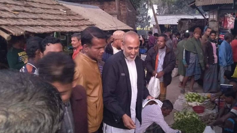 সাতক্ষীরা-২ সদর আসনের জাতীয় পার্টির মনোনিত পদপ্রার্থীর নির্বাচনী পথসভা