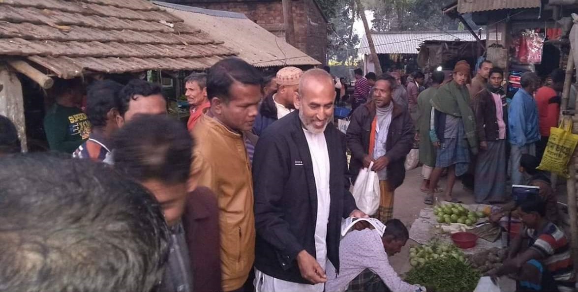 সাতক্ষীরা-২ সদর আসনের জাতীয় পার্টির মনোনিত পদপ্রার্থীর নির্বাচনী পথসভা