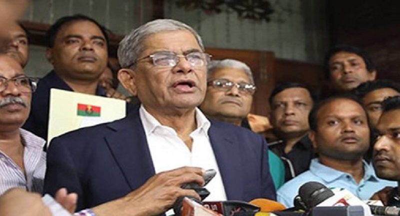 নির্বাচনের শেষ না দেখে মাঠ না ছাড়ার ঘোষনা বিএনপির মহাসচিবের