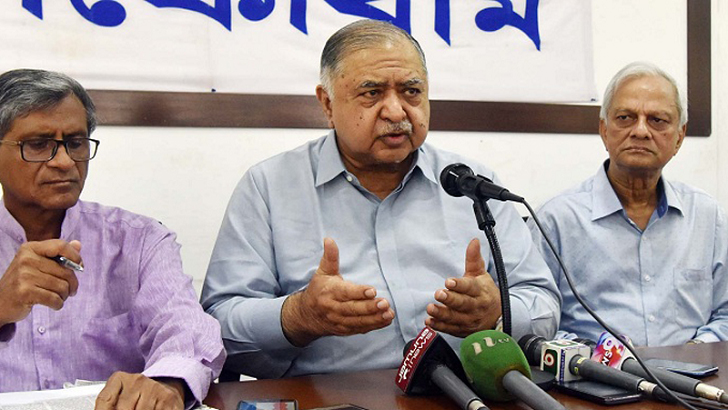 বিকালে ঐক্যফ্রন্টের জরুরি বৈঠক