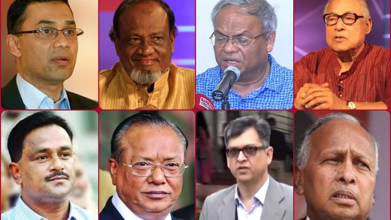 নির্বাচনে নেই বিএনপির যেসব হেভিওয়েট নেতারা