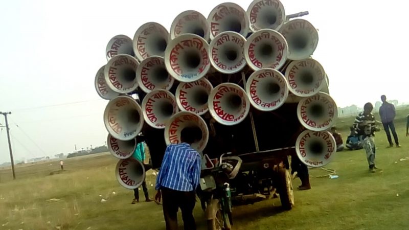 সিলেটে ঐক্যফ্রন্টের প্রচারে মাইক ব্যবহারে বাঁধা