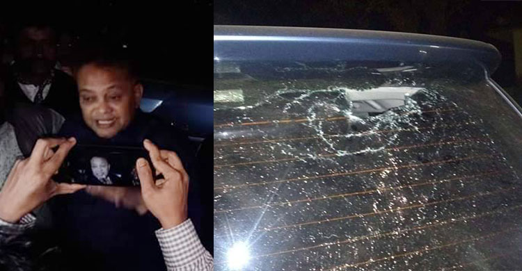 এমপি বদির গাড়িতে গুলি