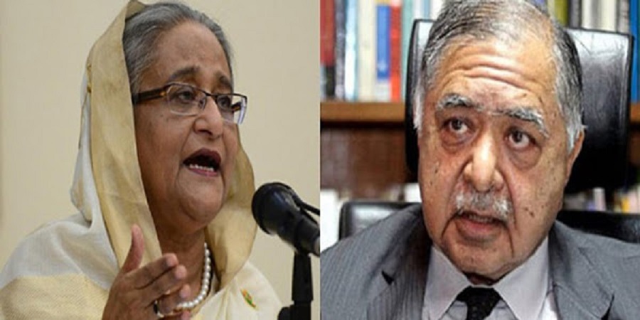 খামোশ বললেই মানুষের মুখ খামোশ হবে না, ড. কামালকে প্রধানমন্ত্রী