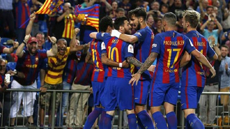 সেভিয়ার বিপক্ষে বড় জয় বার্সার