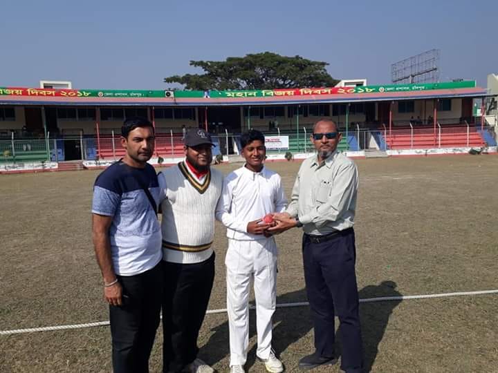 ইয়াং টাইগার্স অনুর্ধ-১৪ ক্রিকেটে ফেনীর কাছে রাঙ্গামাটির ১৬৮ রানে হার