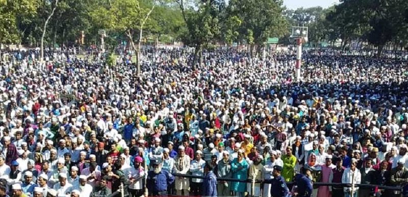 শোলাকিয়া মাঠে সৈয়দ আশরাফের জানাজায় জনসমুদ্র