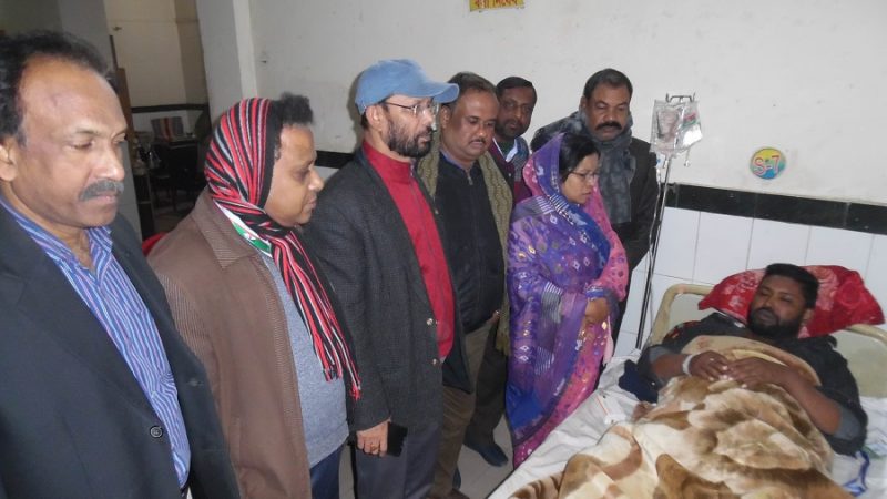 সাংবাদিক মেহেদি হাসান মারুফের উপর সন্ত্রাসী হামলায় সাতক্ষীরা জেলা সাংবাদিক ফোরামের নিন্দা