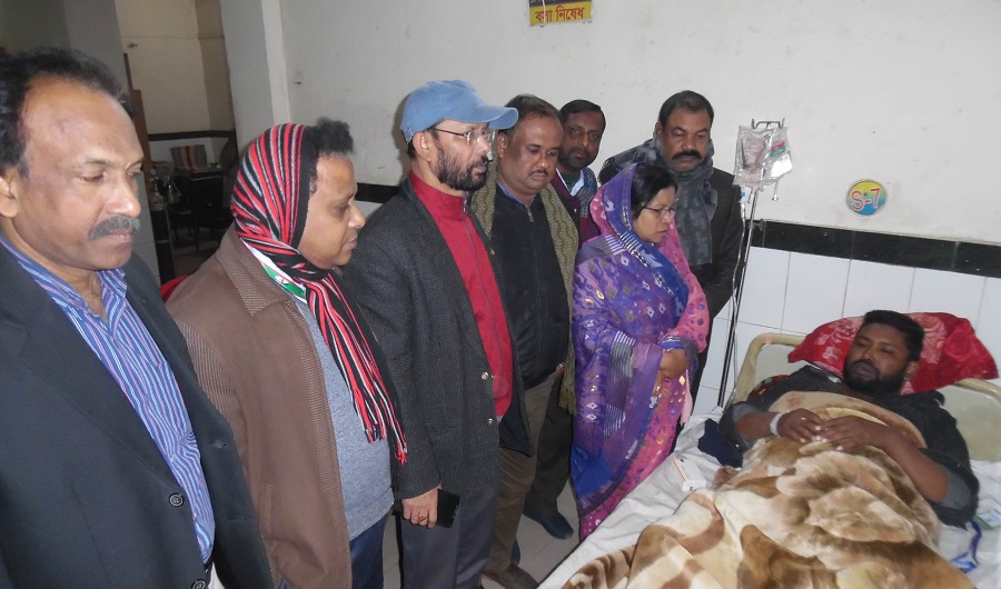 সাংবাদিক মেহেদি হাসান মারুফের উপর সন্ত্রাসী হামলায় সাতক্ষীরা জেলা সাংবাদিক ফোরামের নিন্দা