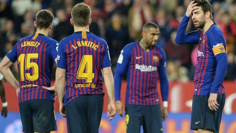 হেরে গেল, মেসিহীন বার্সেলোনা