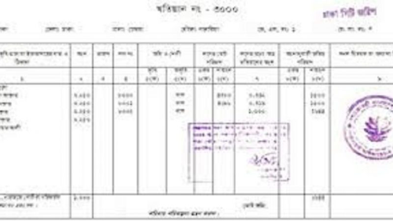 কিভাবে অনলাইনে জমির খতিয়ান/পর্চা পাবেন?