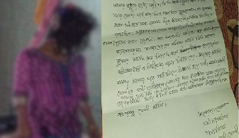 ফেনীতে চিরকুট লিখে সাবেক সেনা কর্মকর্তার স্ত্রীর আত্মহত্যা