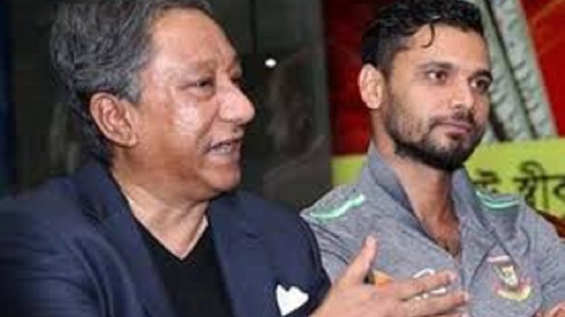 বিসিবির নতুন চুক্তিতে থাকছেন  মাশরাফি