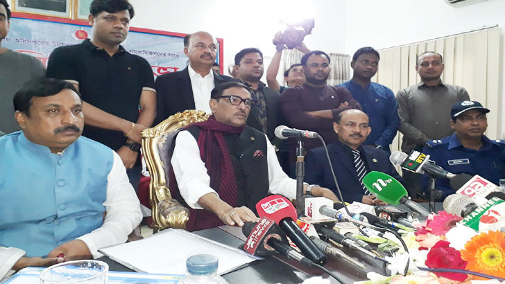 ফখরুল কেঁচো খুঁড়তে সাপ বের করার চেষ্টা করছেনঃ কাদের