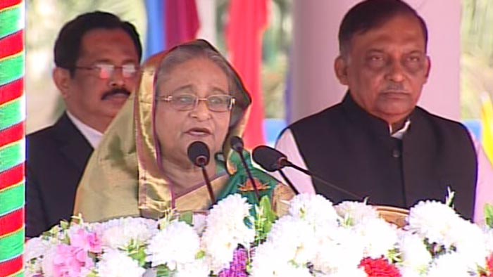 একাদশ নির্বাচনে আনসার-ভিডিপির ভূমিকার প্রশংসা প্রধানমন্ত্রীর