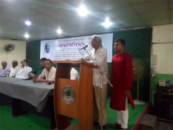 গণআন্দোলন ছাড়া গণতন্ত্র প্রতিষ্ঠা অসম্ভব জাফরুল্লাহ