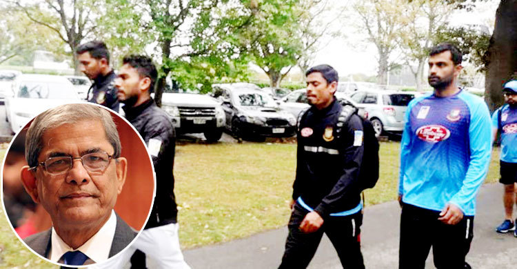 খেলোয়াড়দের সর্বোচ্চ নিরাপত্তা দেয়ার আহ্বান মির্জা ফখরুলের