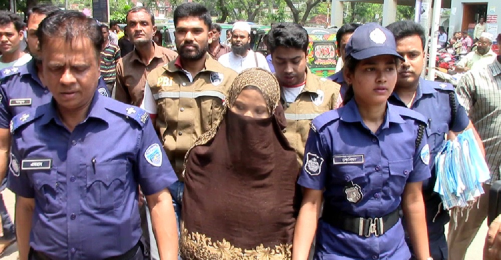 নুসরাত হত্যার বর্ণনা দিল রিমান্ডে থাকা ছাত্রী মণি