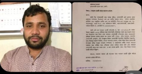 সোনাগাজীতে আবারো সাংবাদিককে প্রাণনাশের হুমকি দিল মেয়র খোকন