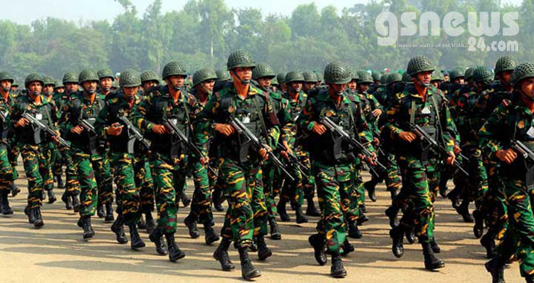 মঙ্গলবার থেকে সারাদেশে সেনা মোতায়েন