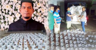 হাটহাজারী উপজেলায় “বৈশাখী উপহার” দিলেন রাসেল