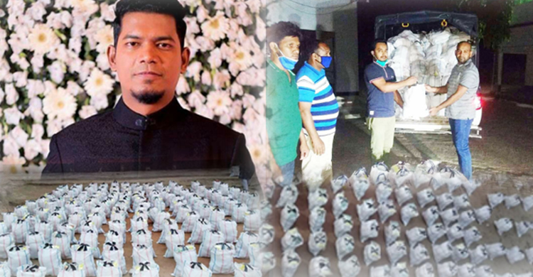 হাটহাজারী উপজেলায় “বৈশাখী উপহার” দিলেন রাসেল