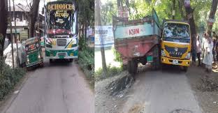 ঝুঁকিপূর্ণ ছাগলনাইয়া-মুহুরীগঞ্জ সড়ক : বাড়ছে দুর্ঘটনা