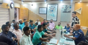 সোনাগাজীর সাংবাদিকদের সাথে নবাগত ওসির মতবিনিময়