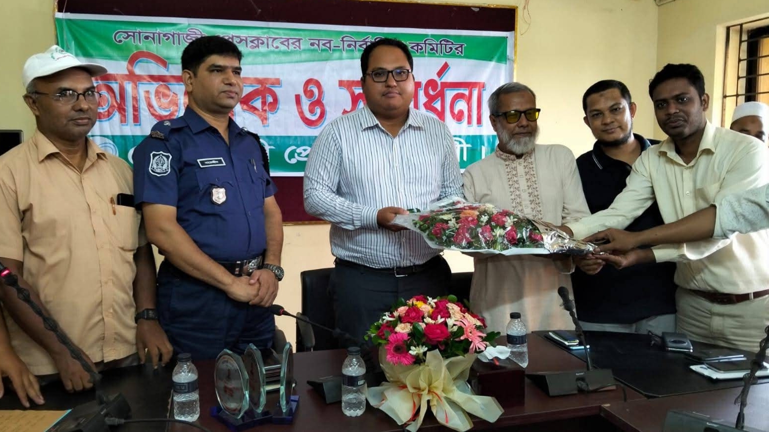 সোনাগাজী প্রেসক্লাবের অভিষেক ও সংবর্ধনা অনুষ্ঠিত