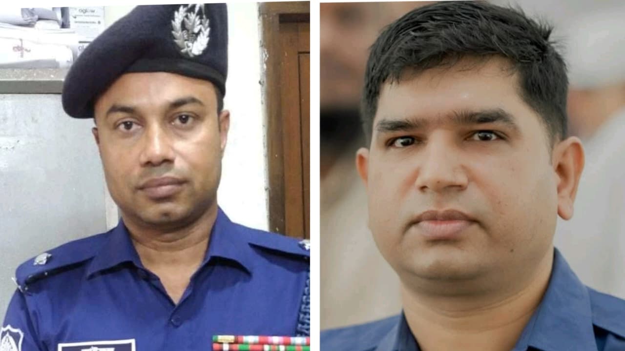 সোনাগাজী মডেল থানার নতুন ওসি সাইফুল, বায়েজীদ আকন ফেনী ডিবি’তে